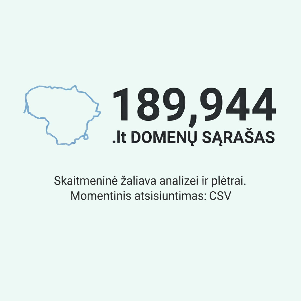 Lietuvos domenų sąrašas